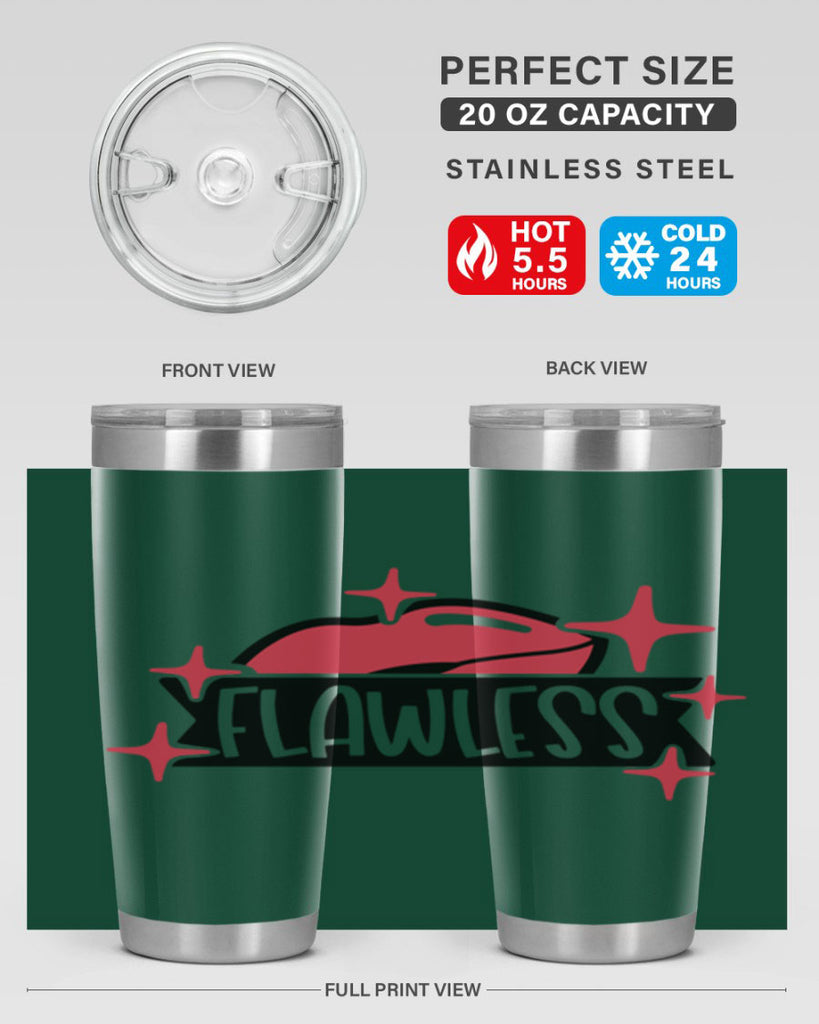 Flawless Style 102#- make up- Tumbler
