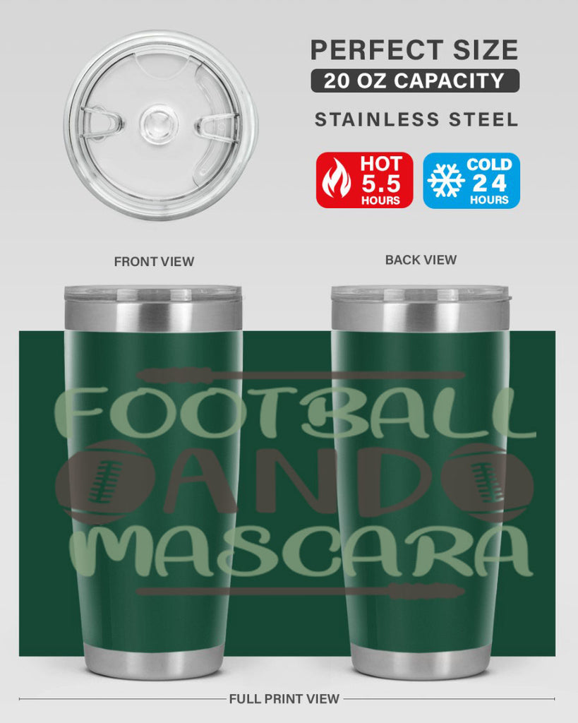 Football and Mascara 90#- fashion- Cotton Tank