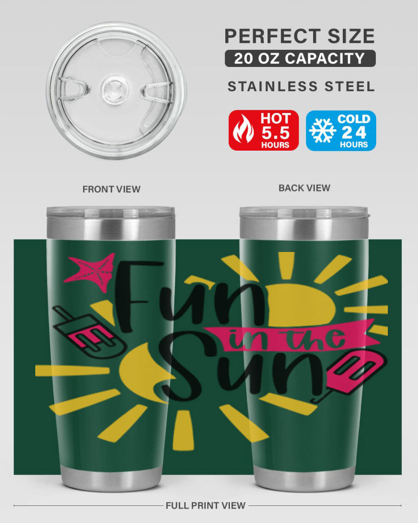 Fun In The Sun Style 45#- summer- Tumbler
