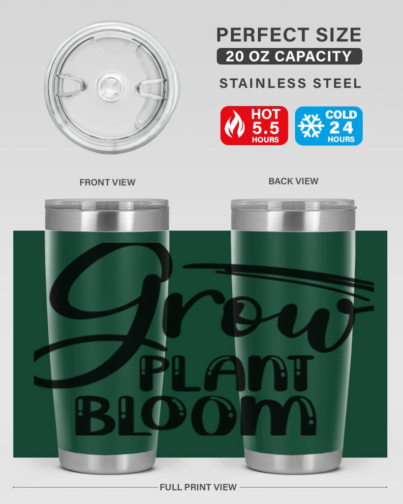 GROW PLANT BLOOM  151#- spring- Tumbler