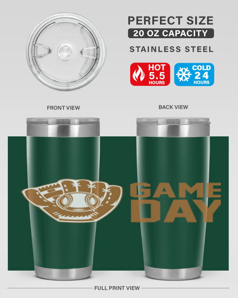 Game 1216#- baseball- Tumbler