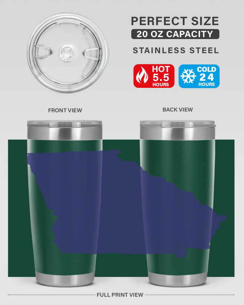 Georgia 41#- stateflags- Tumbler