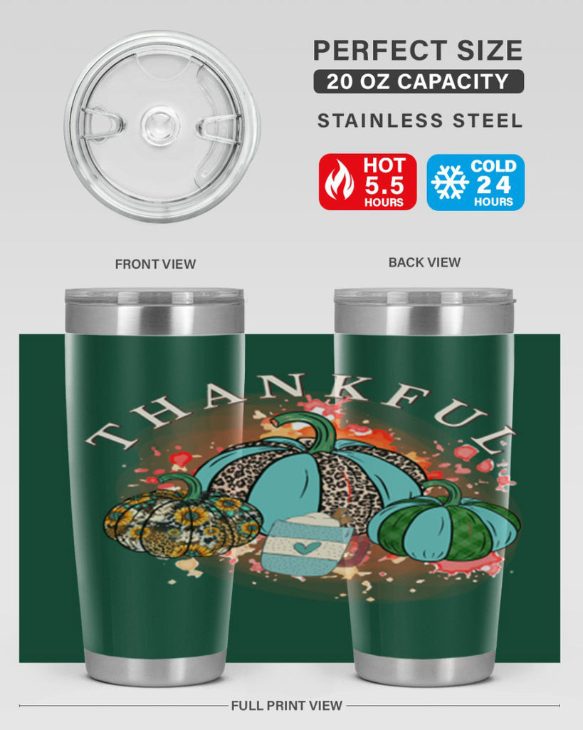 Happy Thanksgiving 247#- fall- Tumbler