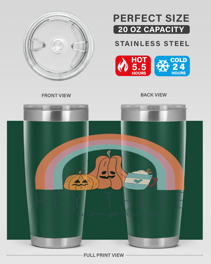 Hey There Pumpkin 309#- fall- Tumbler