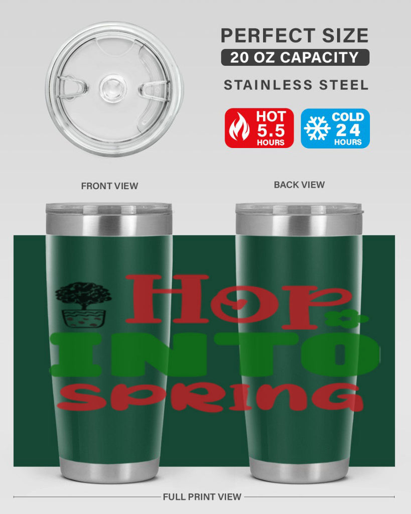 Hop into Spring 251#- spring- Tumbler
