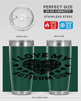 I love my Style 45#- autism- Tumbler