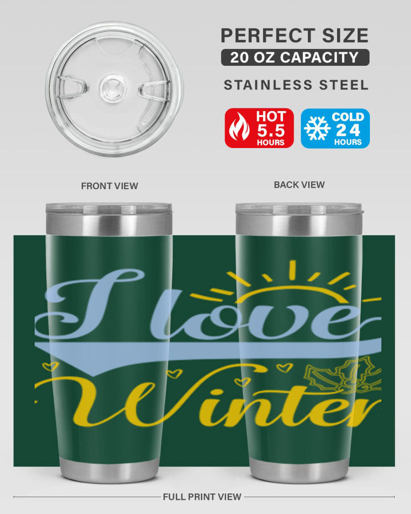 I love winter228#- winter- Tumbler