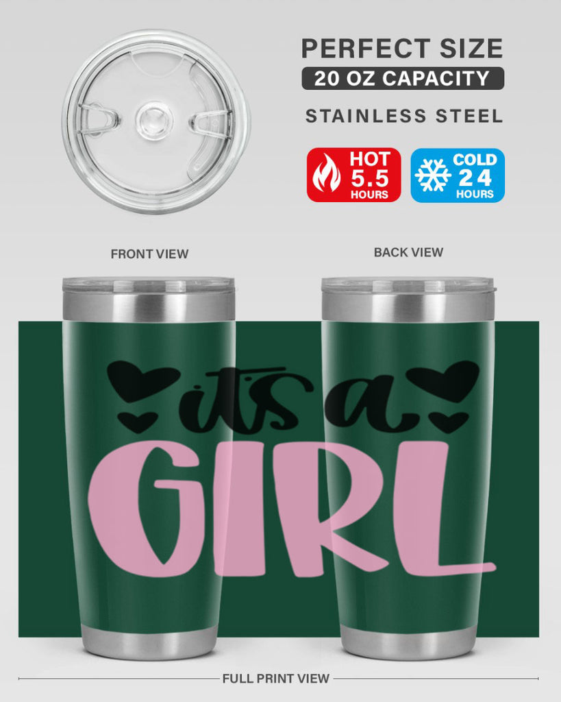 Its A Girl Style 79#- baby- tumbler
