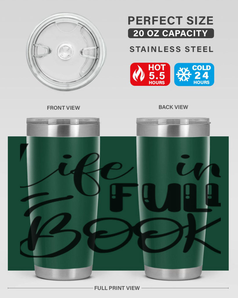 LIFE in FULL BOOK  300#- spring- Tumbler