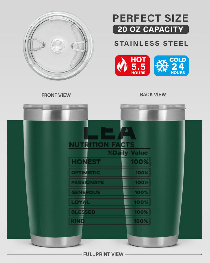 Lea Nutrition Facts 276#- zodiac- Tumbler
