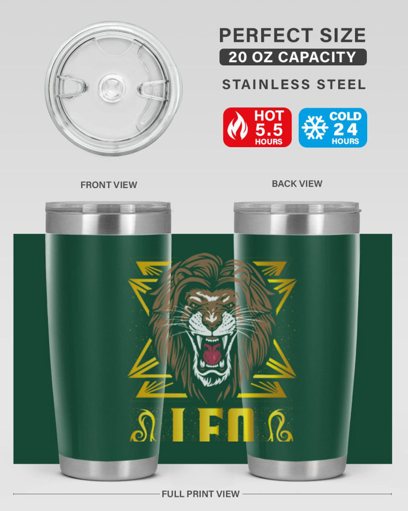 LeoSign 295#- zodiac- Tumbler