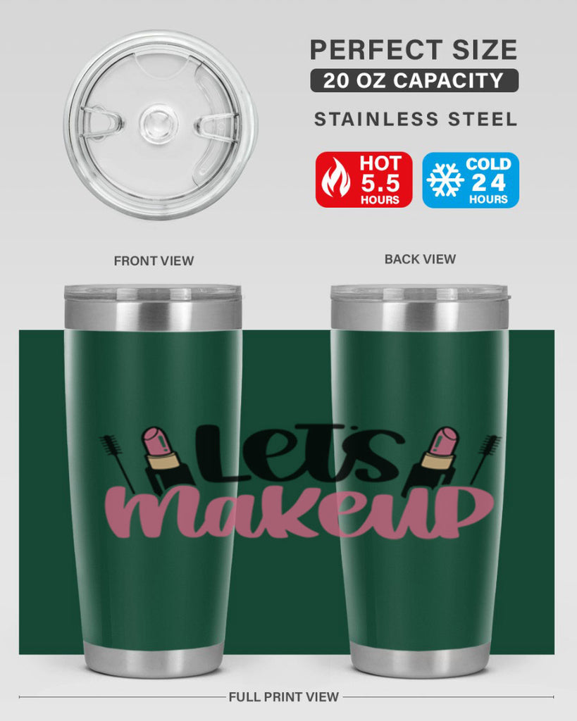 Let∩s Makeup Style 62#- make up- Tumbler