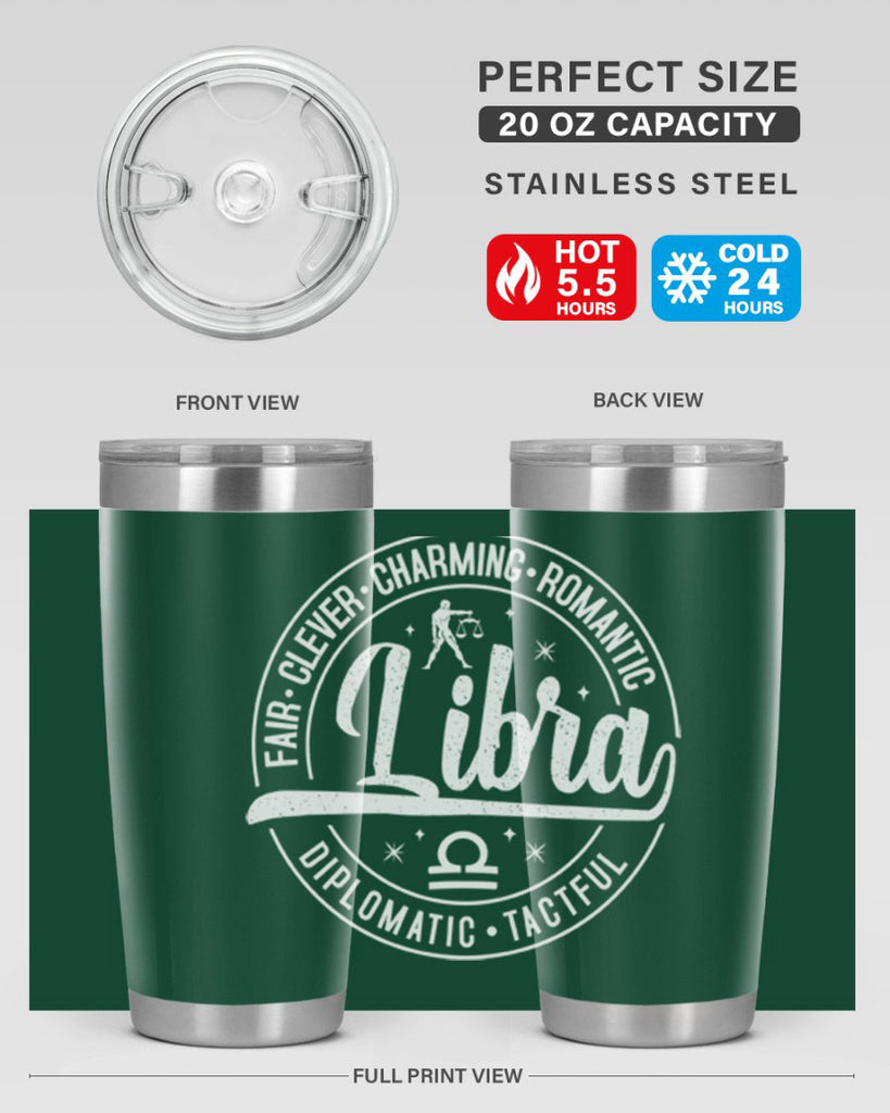 Libra 324#- zodiac- Tumbler