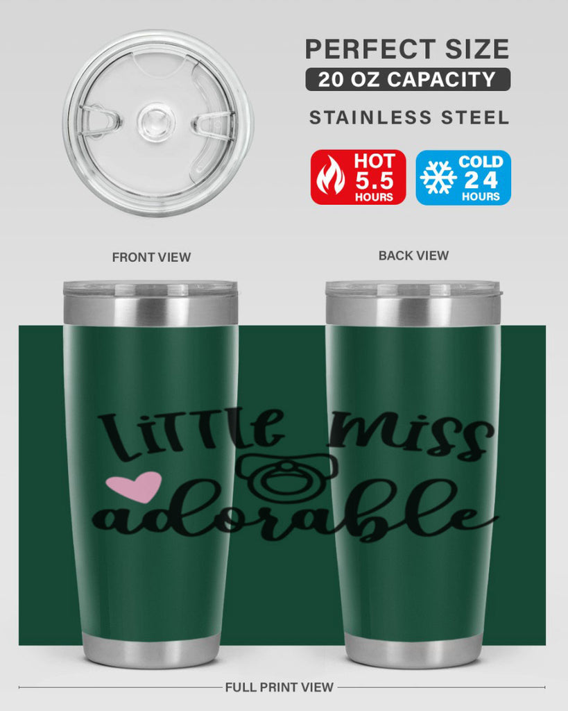 Little Miss Adorable Style 59#- baby- tumbler