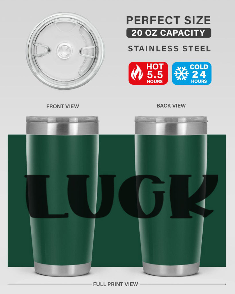 Luck Style 63#- St Patricks Day- Tumbler
