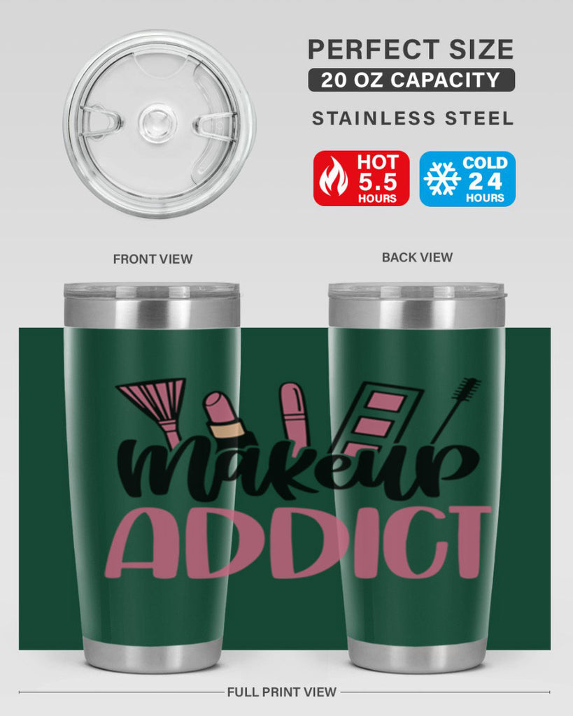 Makeup Addict Style 55#- make up- Tumbler
