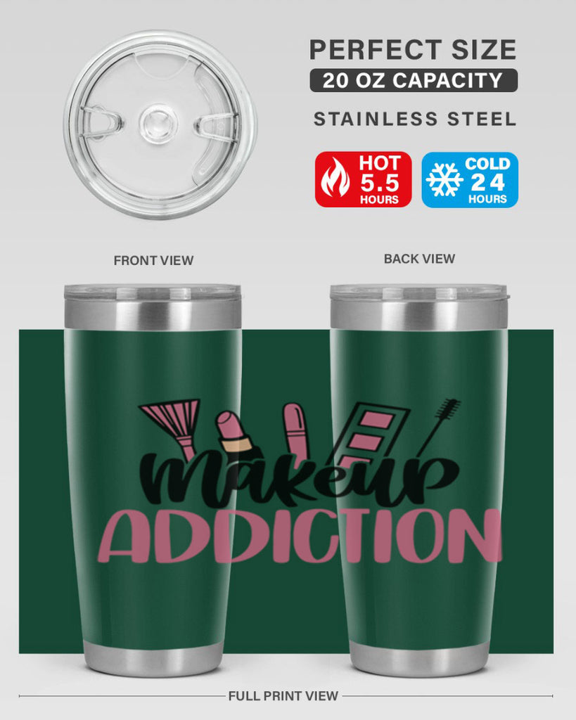 Makeup Addiction Style 54#- make up- Tumbler