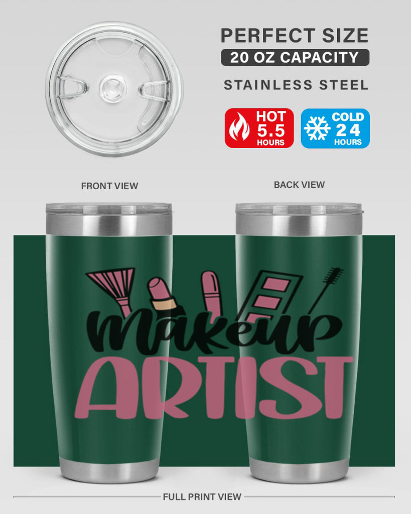 Makeup Artist Style 52#- make up- Tumbler