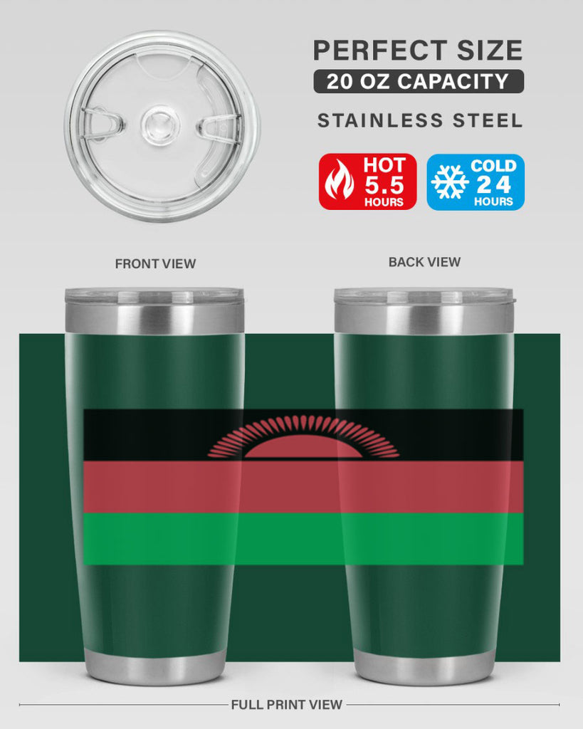 Malawi 95#- world flags- Tumbler