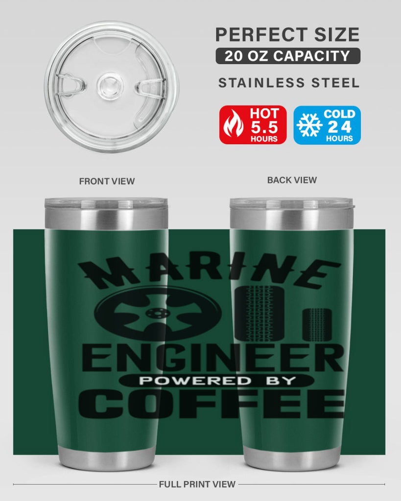 Marine Style 12#- engineer- tumbler
