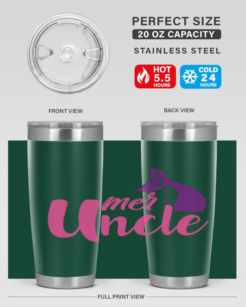 Mer Uncle 347#- mermaid- Tumbler