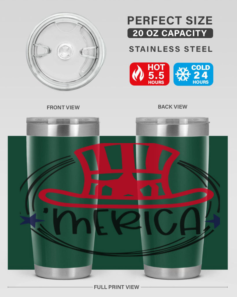 Merica Style 138#- Fourt Of July- Tumbler