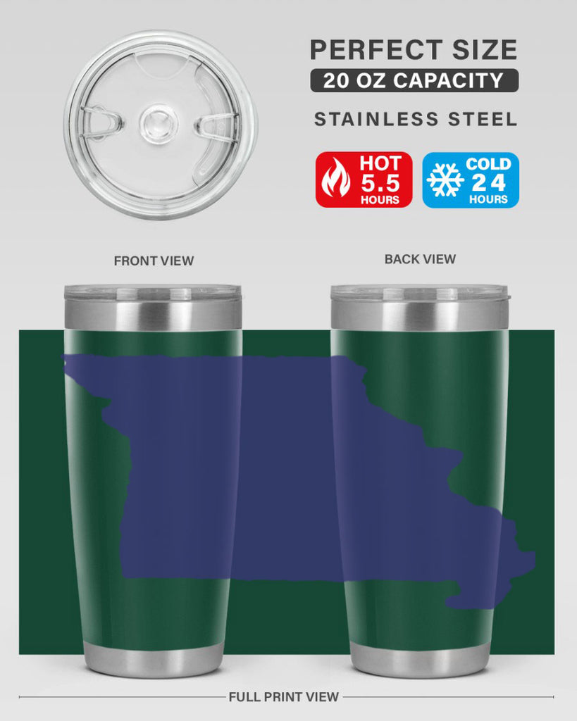 Missouri 26#- stateflags- Tumbler