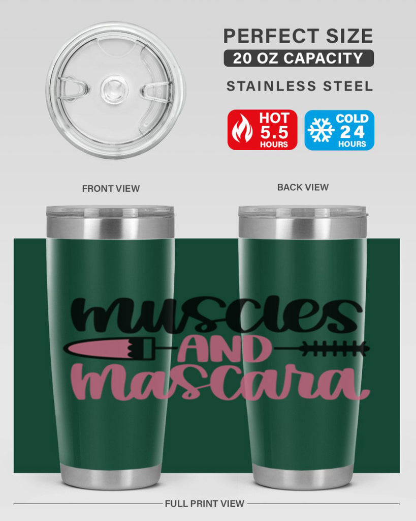 Muscles And Mascara Style 35#- make up- Tumbler