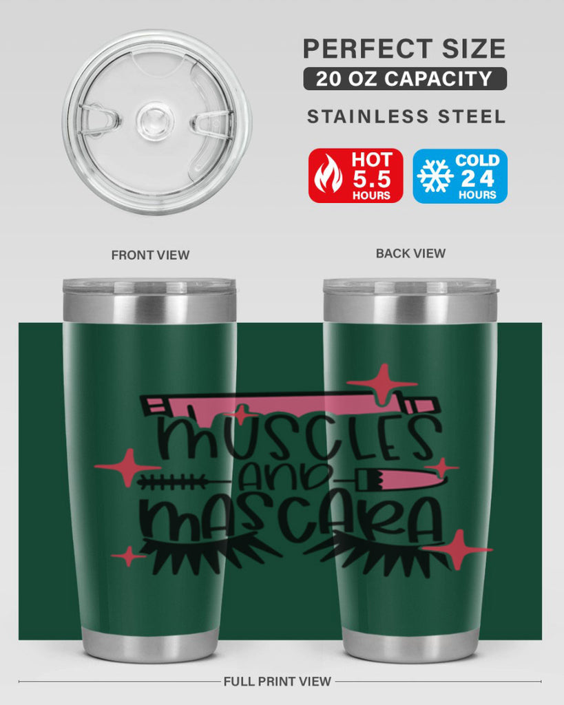Muscles And Mascara Style 36#- make up- Tumbler