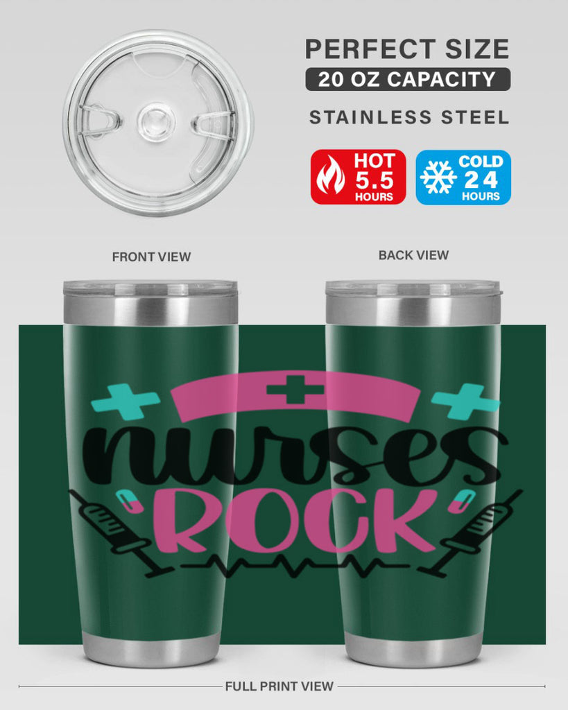 Nurses Rock Style Style 79#- nurse- tumbler