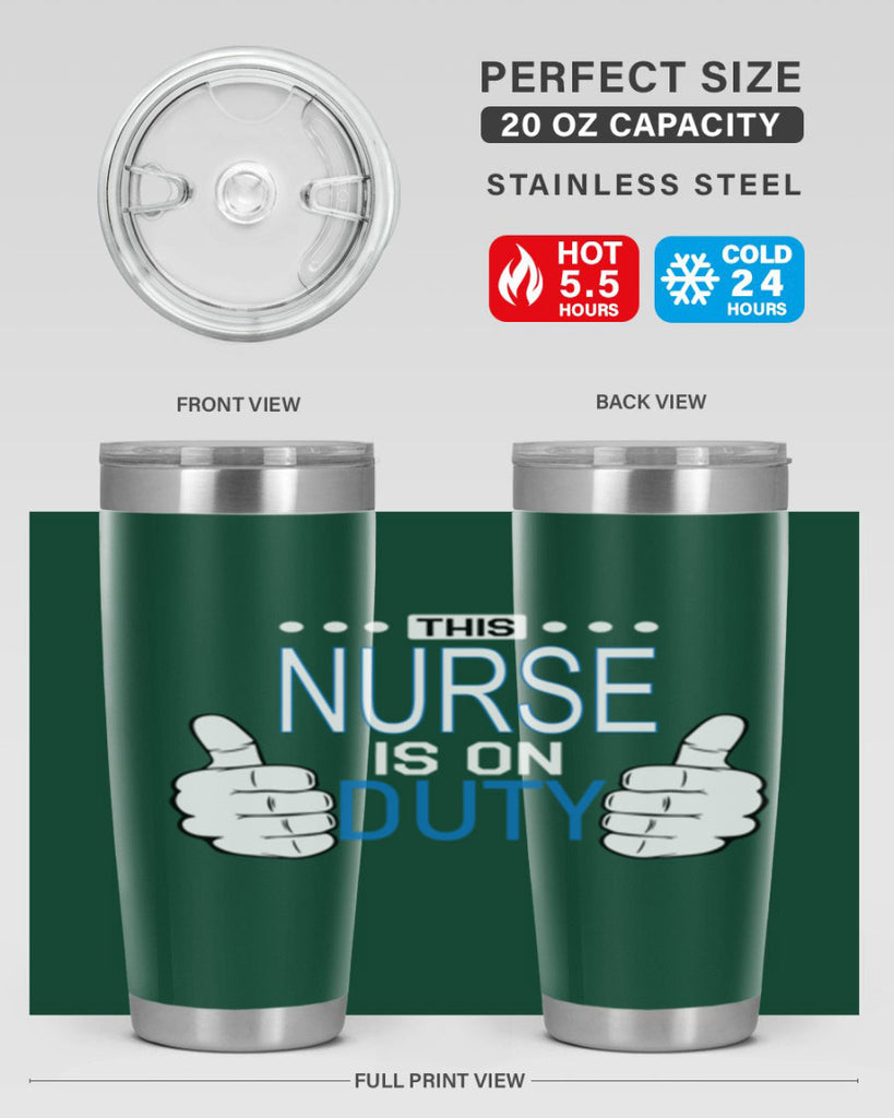 NursetransperntPNG Style 400#- nurse- tumbler