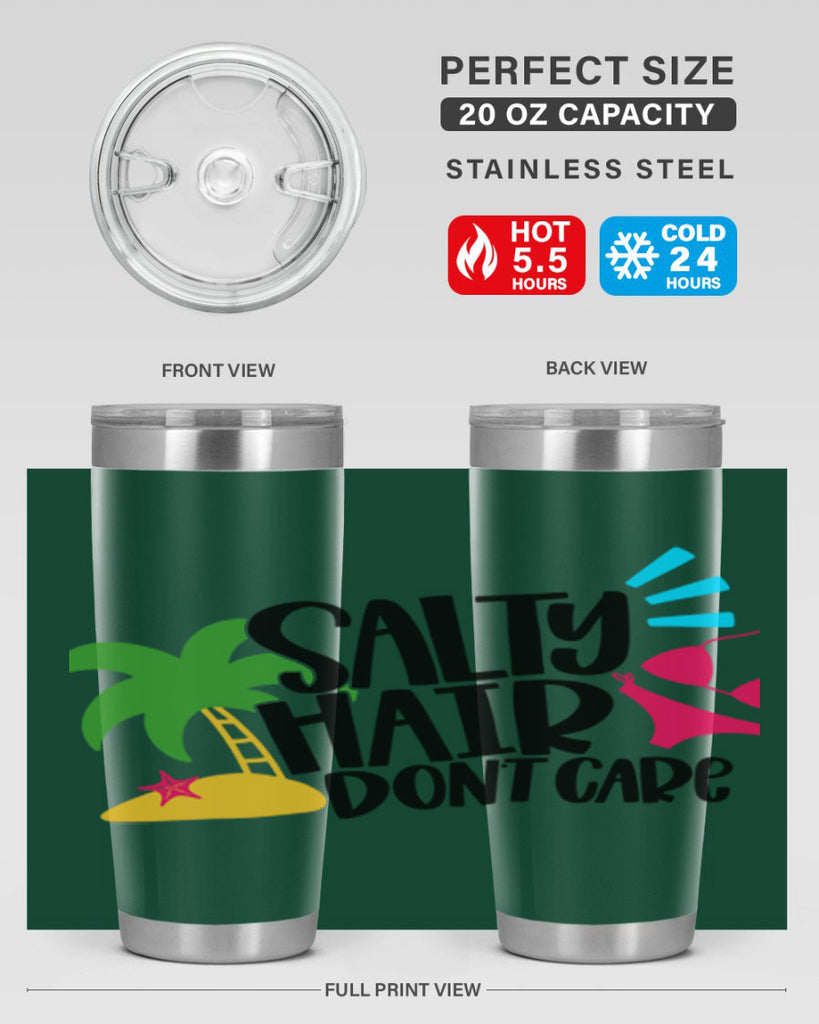 Salty Hair Dont Care Style 29#- summer- Tumbler