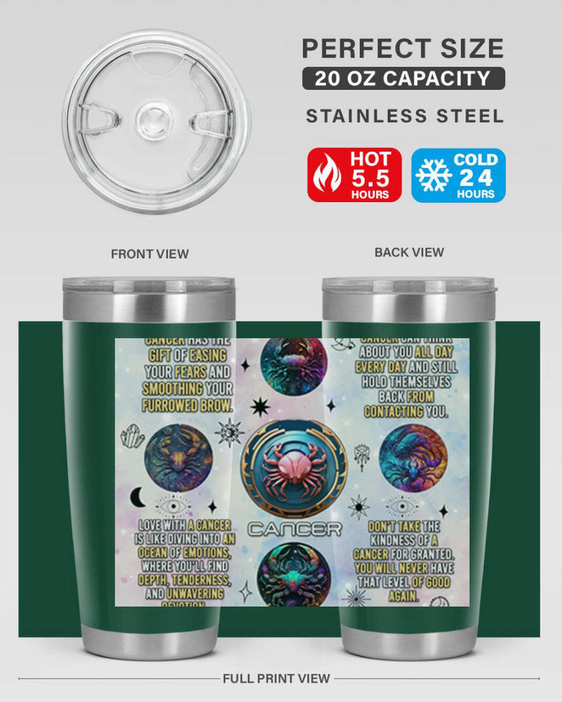 StraightCancer 470#- zodiac- Tumbler