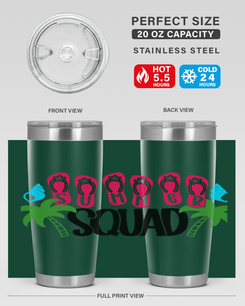 Summer Squad Style 22#- summer- Tumbler