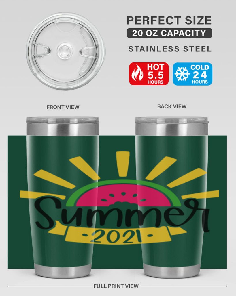 Summer Style 24#- summer- Tumbler