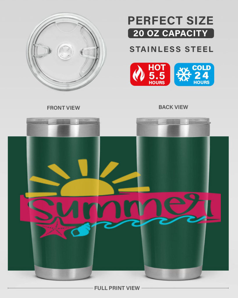 Summer Style 25#- summer- Tumbler