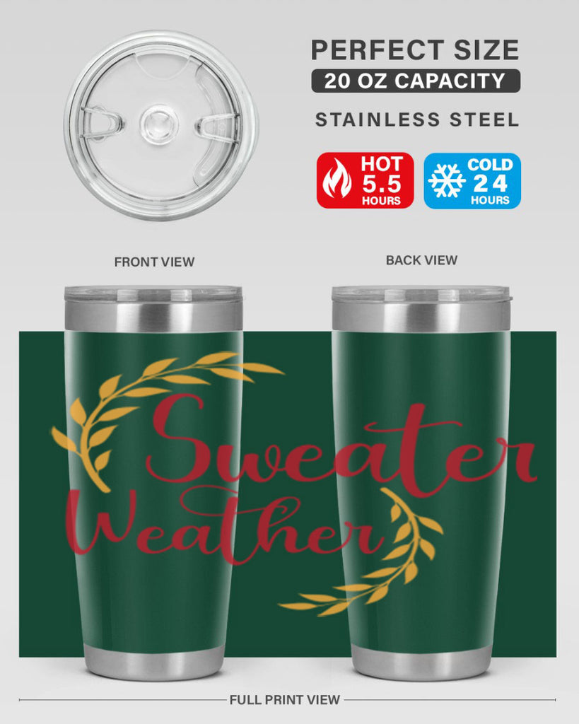 Sweater Weather 398#- winter- Tumbler