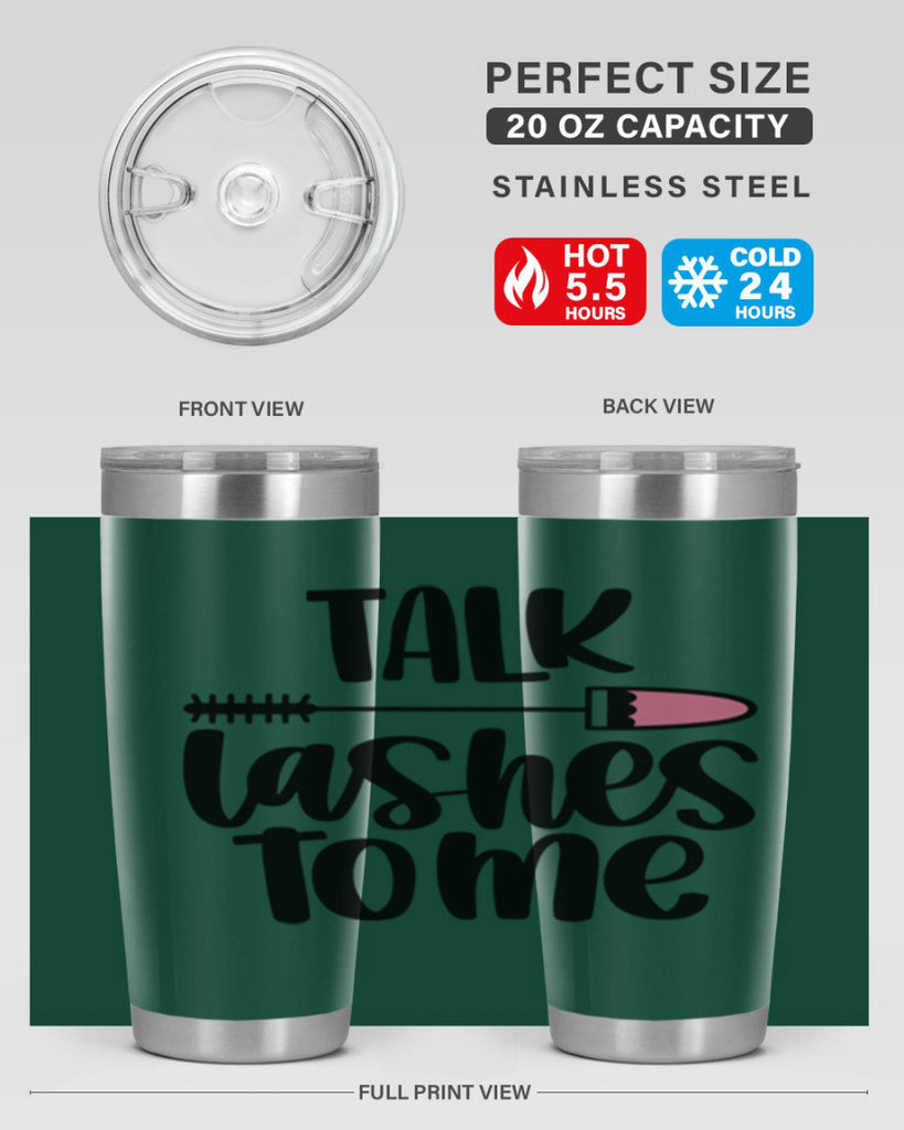 Talk Lashes To Me Style 16#- make up- Tumbler
