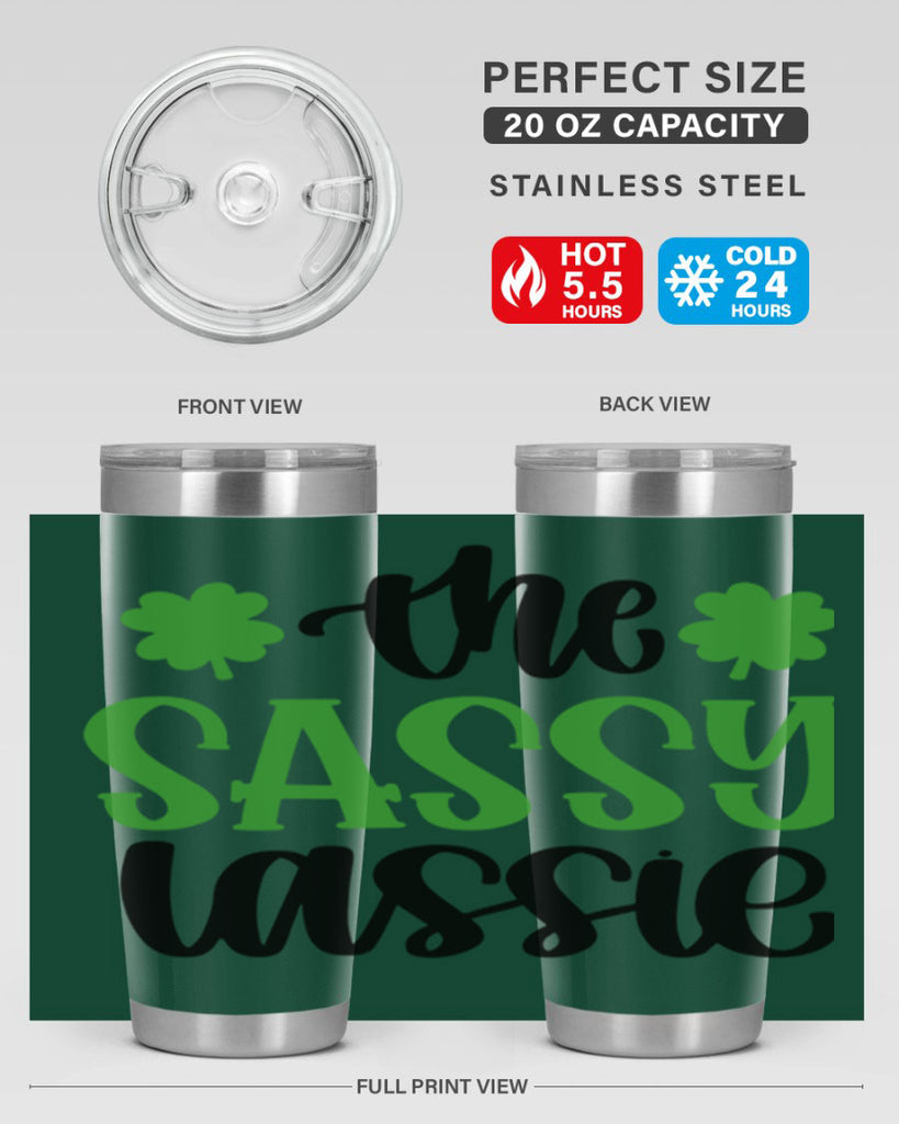 The Sassy Iassie Style 26#- St Patricks Day- Tumbler
