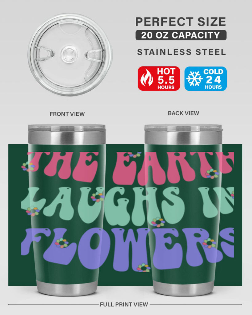 The earth laughs in flowers 532#- spring- Tumbler