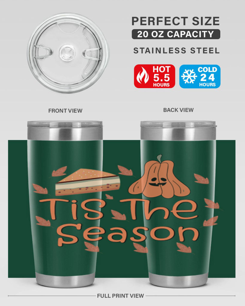 Tis The Season 618#- fall- Tumbler