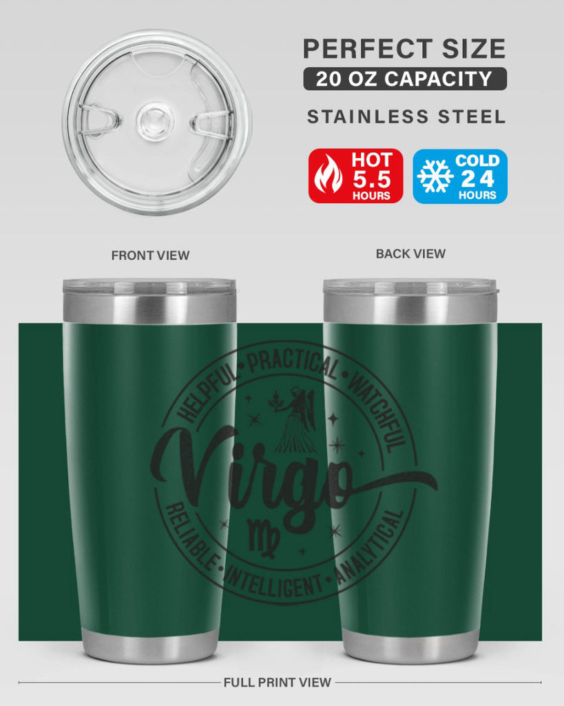 Virgo 535#- zodiac- Tumbler