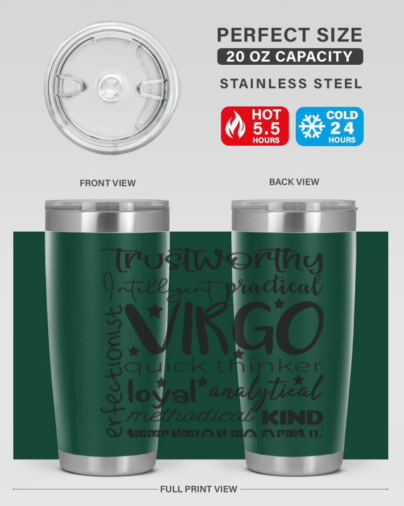 Virgo 574#- zodiac- Tumbler