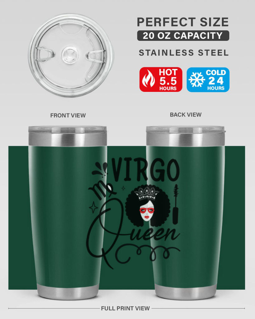 Virgo queen 541#- zodiac- Tumbler