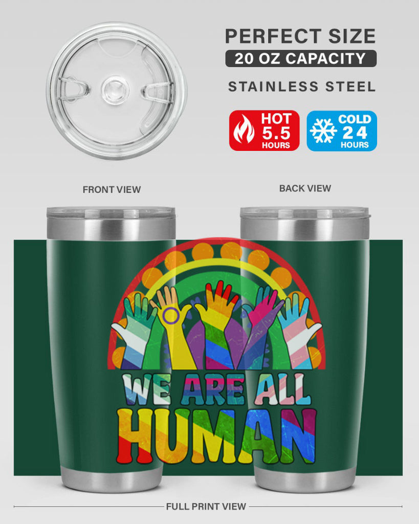 We Are All Human Pride Ally Rainbow Lgbt 25#- lgbt- Tumbler