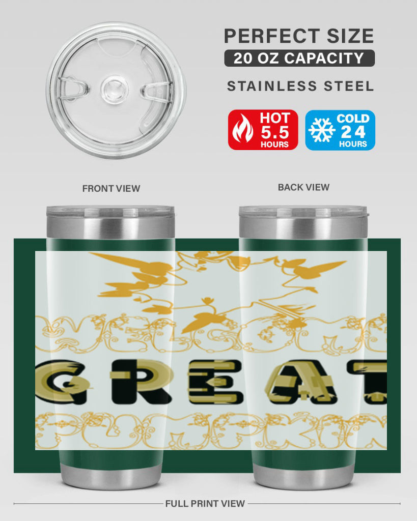 WelcomeGreatPumpkindesign 639#- fall- Tumbler