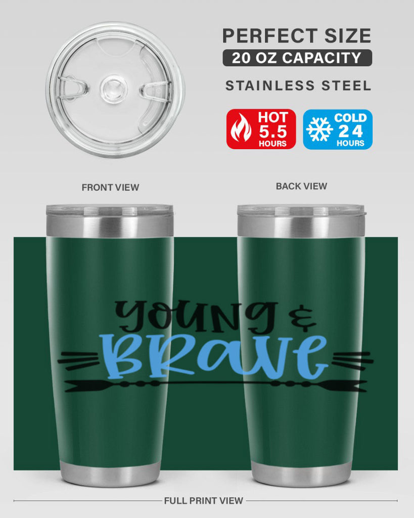 Young Brave Style 11#- baby- tumbler