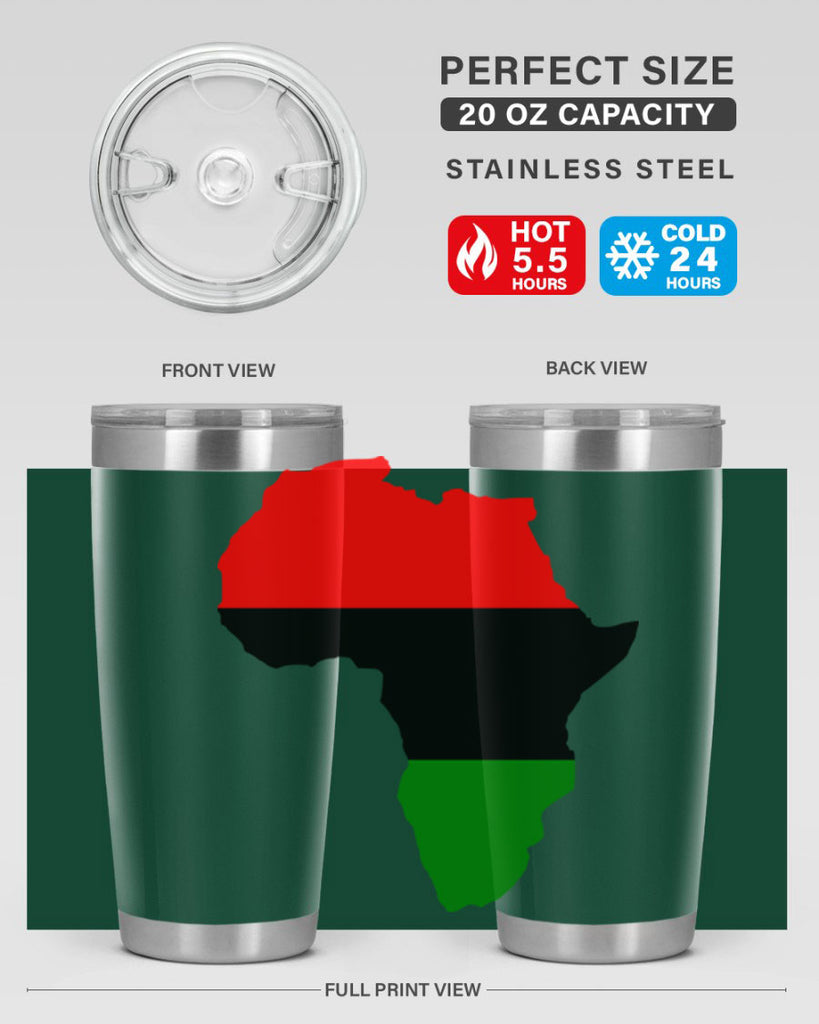 africamap 276#- black words phrases- Cotton Tank