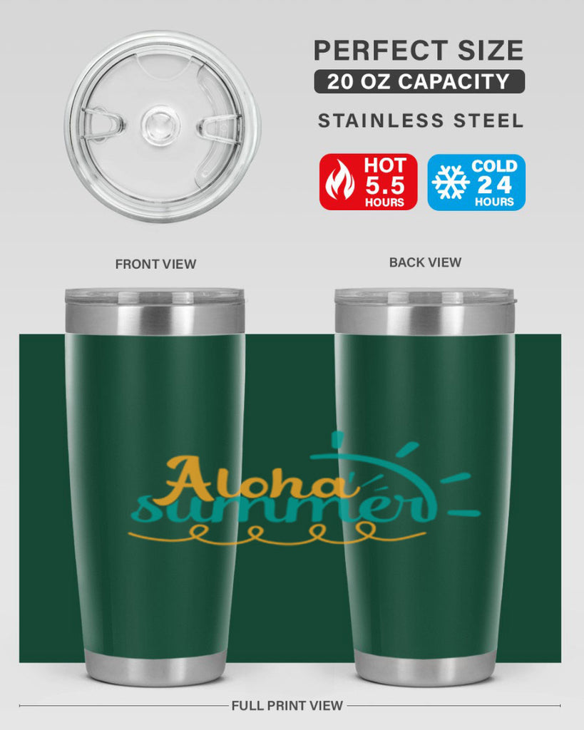 aloha summer Style 109#- summer- Tumbler