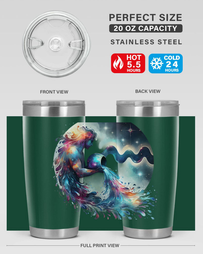 aquarius 88#- zodiac- Tumbler
